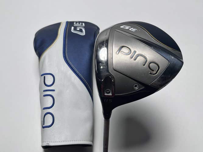 LEFTY Ping G LE 3 Driver 11.5* ULT 250 Ladies LH HC Undersize Grip