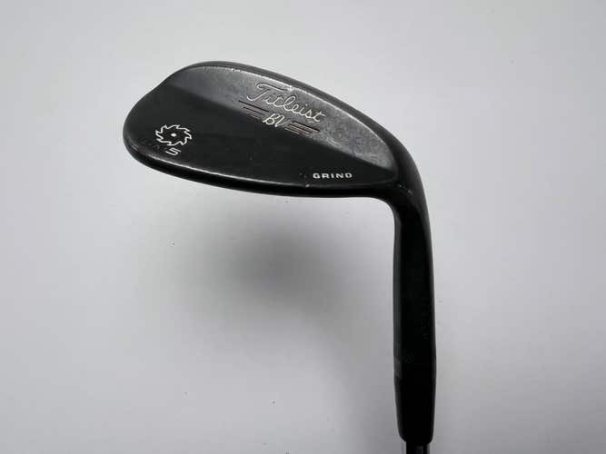Titleist Vokey SM5 Raw Black Wedge 58* 7 Bounce S-Grind Wedge Steel Mens RH