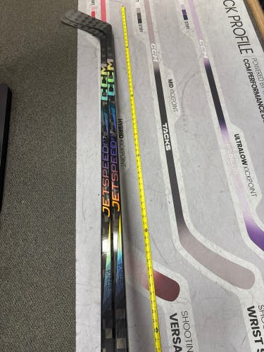 Senior CCM JetSpeed FT7 Pro Left Hand Hockey Stick P29 70 Flex (2-Pack)