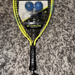 Head MX Hurricane Racquetball Pack with Racquet and Balls - Neon Yellow/Black