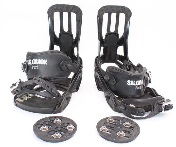 Salomon Pact Snowboard Bindings - Size Small (Fits US Size 3.5 - 7.0) Used