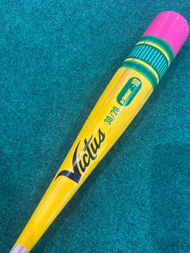 2024 Victus Vibe Alloy Bat USABat Certified (-10) Alloy 20 oz 30" (Used)