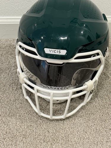 Green Adult Extra Large Vicis ZERO2 TRENCH ELITE Helmet with Visor (Used)