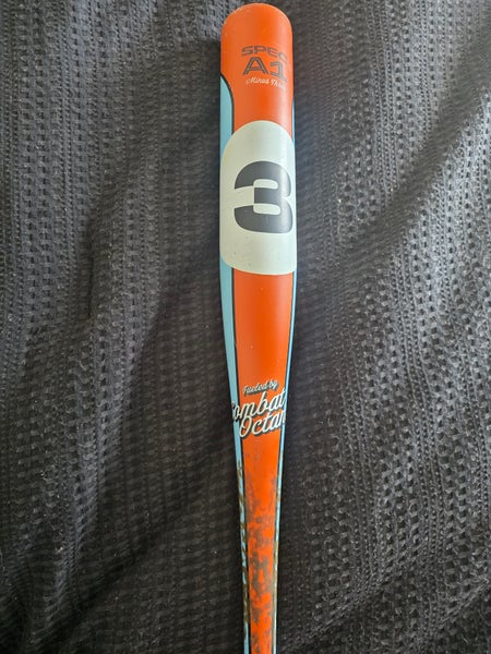 2026 Combat MFG Spec A1 Alloy BBCOR Certified Bat (-3) 29 oz 32" (Used)