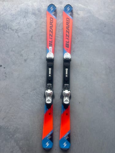 Blizzard RC 140 cm Racing Skis With IQ 7 Bindings (Used)