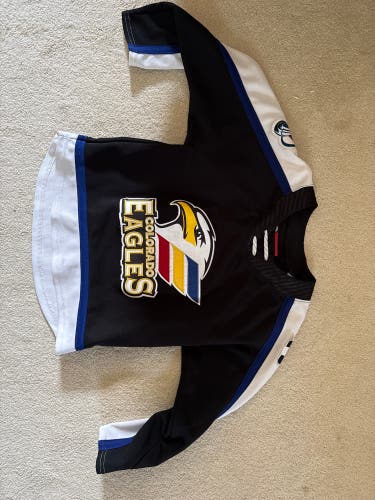 Youth S/M (fits 4-6yos) Colorado Eagles Jersey (Used)