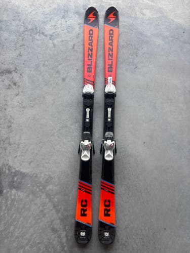 Blizzard RC 150 cm Racing Skis With IQ 7 Bindings (Used)