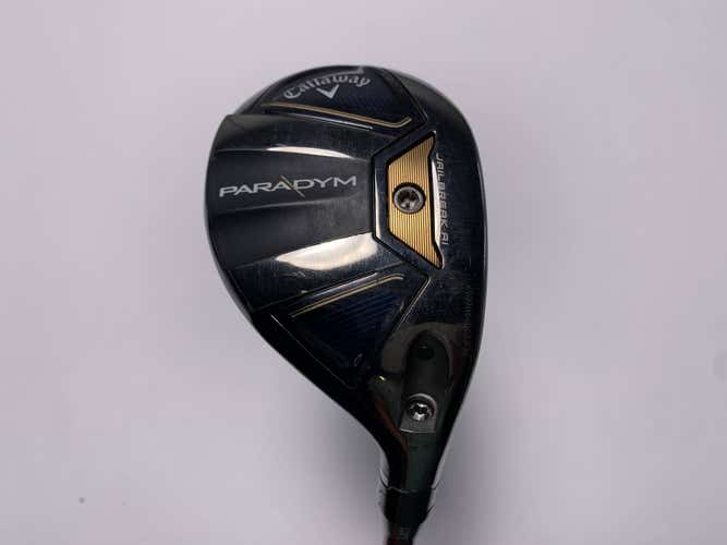 Callaway Paradym 4 Hybrid 21* Matrix Regular Graphite Mens RH Undersize Grip