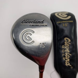 Cleveland Launcher 3 Fairway Wood 15* Launcher Gold 65g Stiff RH HC