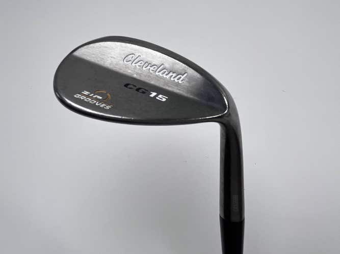 Cleveland CG15 Black Pearl Sand Wedge SW 56* 10 Bounce Traction Wedge RH