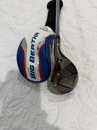 Men's 2021 Callaway Big Bertha B21 Right Handed Hybrid Regular Flex 4H Graphite Shaft