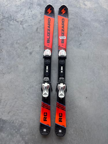 Blizzard RC 120 cm Racing Skis With IQ 4.5 Bindings (Used)