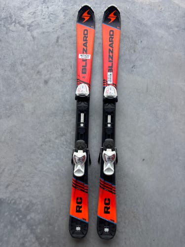 Blizzard RC 120 cm Racing Skis With IQ 4.5 Bindings (Used)