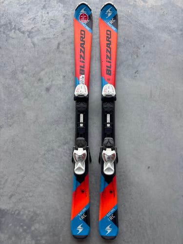 Blizzard RC 120 cm Racing Skis With IQ 4.5 Bindings (Used)
