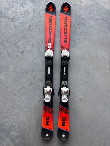 Blizzard RC 120 cm Racing Skis With IQ 4.5 Bindings (Used)