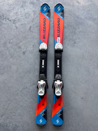 Blizzard RC 110 cm Racing Skis With IQ 4.5 Bindings (Used)