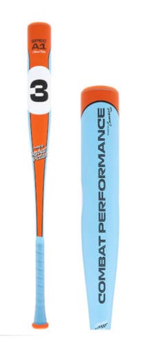 (Limited Edition)32in 29oz Combat Spec A1 BBCOR Race-car drop (great condition+ re-gripped)