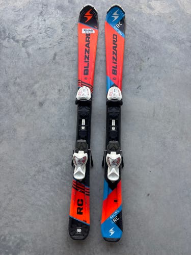 Blizzard RC 110 cm Racing Skis With IQ 4.5 Bindings (Used)