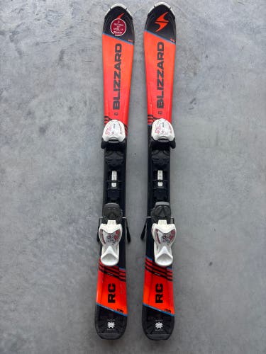 Blizzard RC 100 cm Racing Skis With IQ 4.5 Bindings (Used)