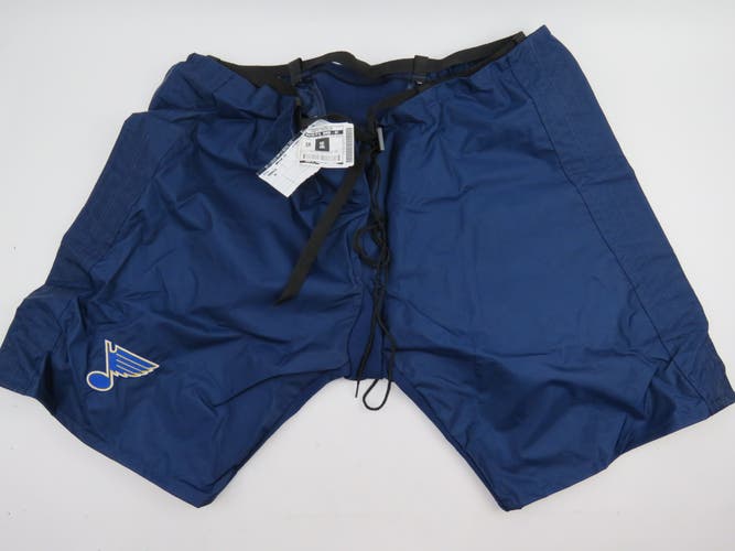CCM PP10 St Louis Blues NHL Team Issued Pro Stock Hockey Pant Shell 3XL GOALIE MiC