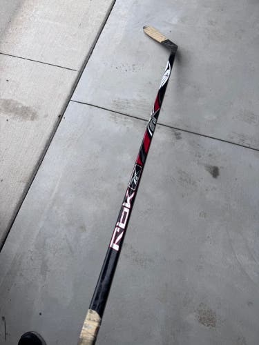 Game Used & Signed Brian Sutherby 07-08 Anaheim Senior Reebok Left Hand Hockey Stick 110 Flex (Used)