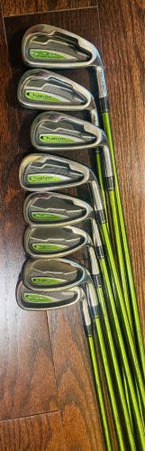 Women's Adams Right Handed Iron Set Ladies Flex Graphite Shaft (8 Clubs) #4 - #9, PW, GW