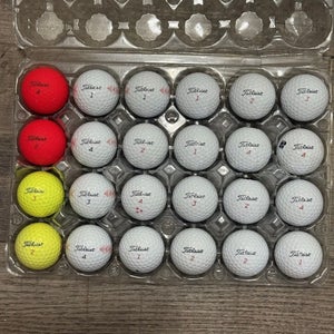 24 Titleist TruFeel Golf Balls - 5A/4A Condition