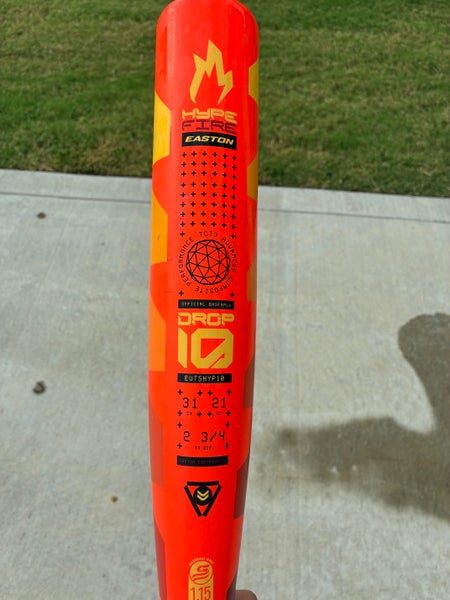 2025 Easton Hype Fire Composite USSSA Certified Bat (-10) 21 oz 31" (Used)