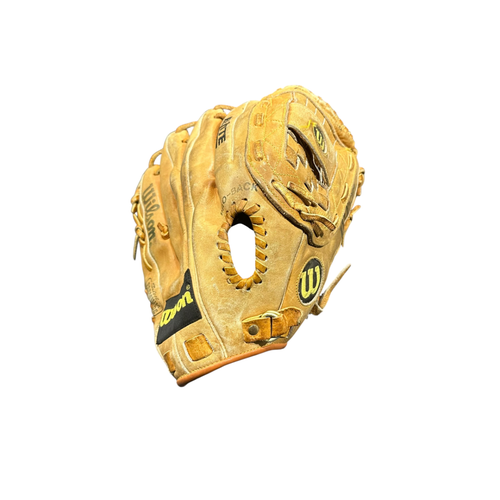 Used Wilson ELITE 5 A1651 BB/SB Glove RH Throw Brown 13" 11375-S000380385