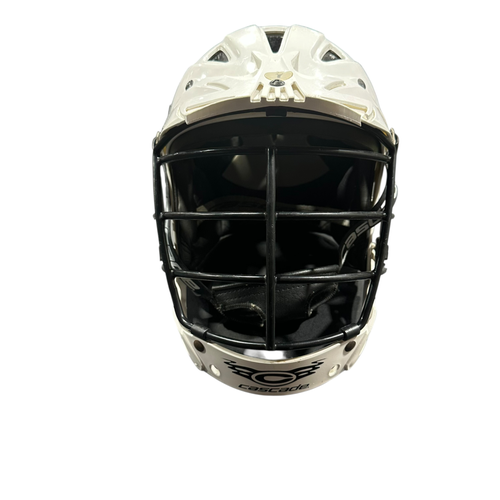 Used Cascade CLH2 Lacrosse Helmet White LG 11375-S000380309