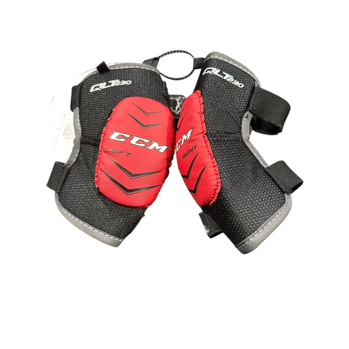 Used CCM QLT230 Youth Elbow Pads SM 11375-S000380319