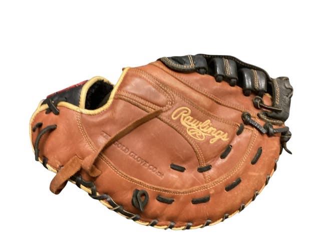 Used Rawlings SFM18 BB/SB Glove LH Throw Brown 12 1/2" 11846-S000108122