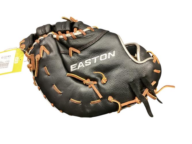 Used Easton TOURNAMENT ELITE BB/SB First Base RH Throw Black 12 1/2" 11846-S000108126