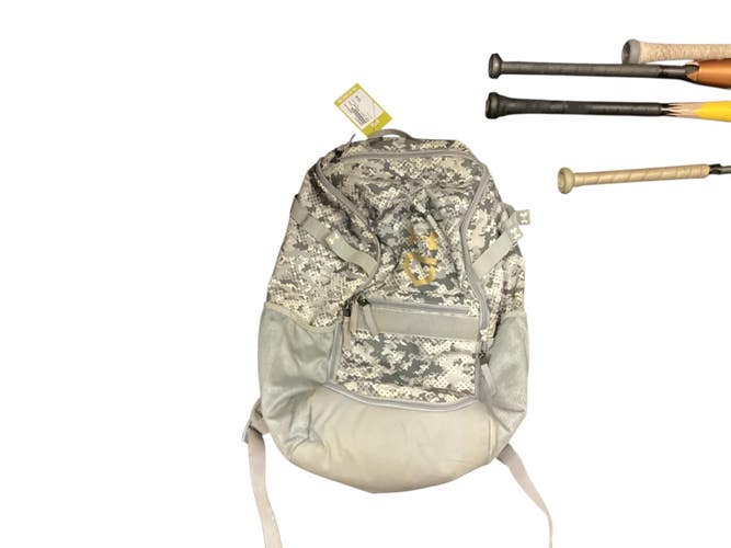 Used Under Armour BACKPACK BB/SB Player Carry Bag Grey 11846-S000108137