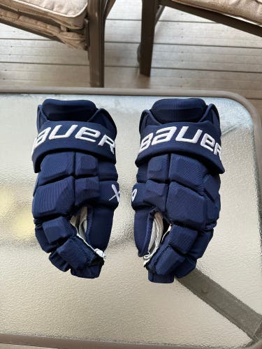 BAUER SUPREME MACH CUSTOM PRO STOCK HOCKEY GLOVES 14"