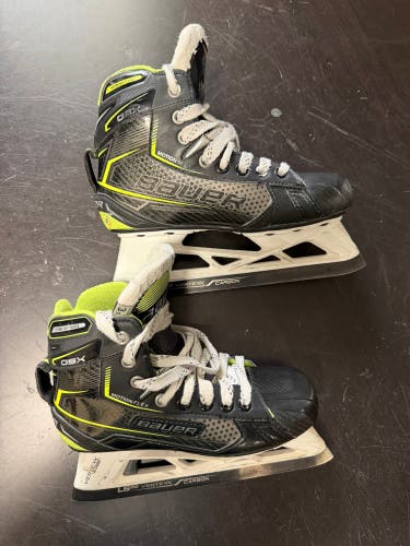 2021 Bauer GSX Hockey Goalie Skates Regular Width Size 3 (Used)
