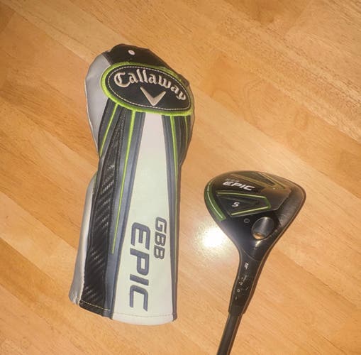 Men's 2017 Callaway GBB Epic Right Handed Fairway Wood 5 Wood (Used)