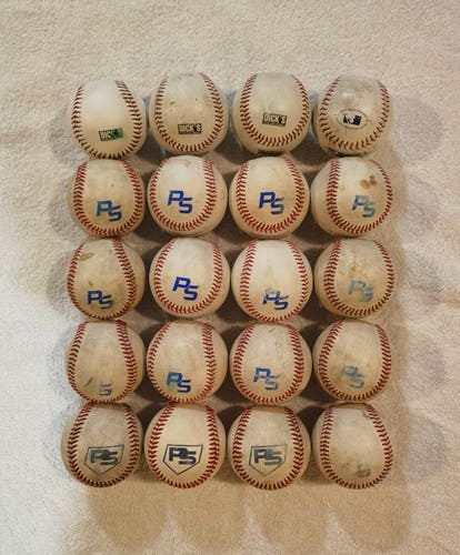 Baseballs 20 pack (used)