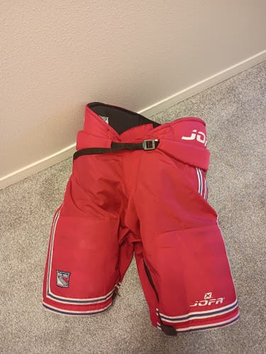 Men's Senior XL Jofa 7000 Hockey Pants (Used) NYR Vintage Pro Stock