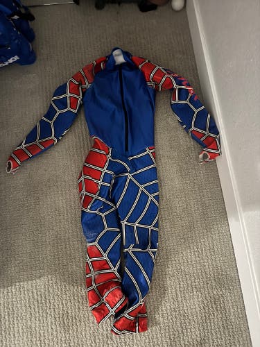 Men's Small Spyder Padded Racing Ski Suit (Used) FIS Legal