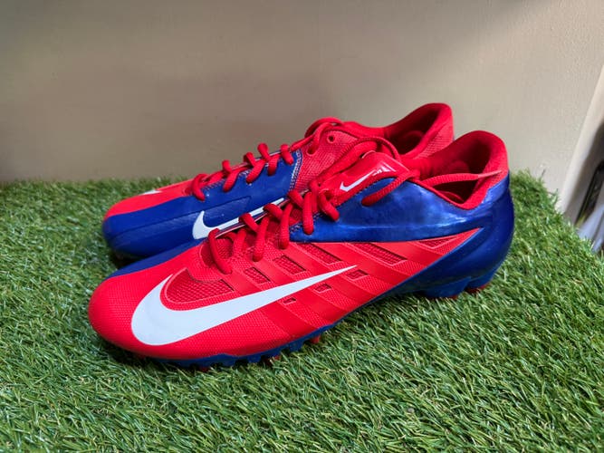 Men 12 Nike Vapor Pro Low TD Speed PF Football Cleats New York Giants 534770-604