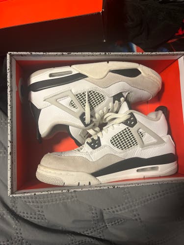 Military Black Size M 7.0 (W 8.0) Air Jordan Jordan 4 Shoes
