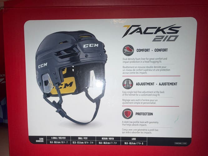 Large CCM Tacks 210 Helmet (New)