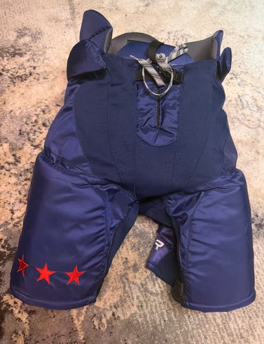 Bauer Pro Stock Hockey Pants - Size Medium Washington Capitals Used