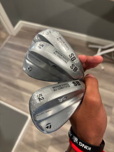 Taylormade mg5 set 52,56,60 sb grind