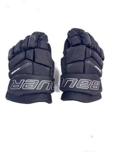 Used Bauer M3 Junior Gloves Black 10" 11860-S000312935
