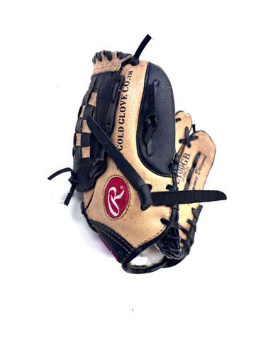 Used Rawlings PL100GB BB/SB Glove RH Throw Brown 10" 11860-S000312936