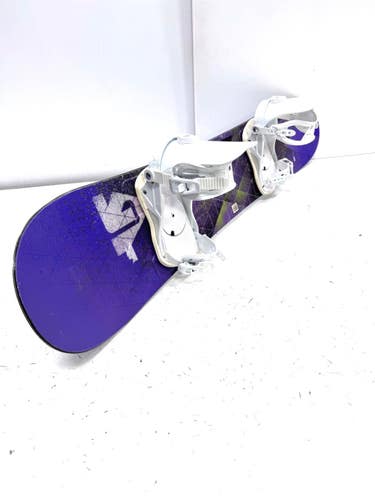 Used Burton 138L LTR UNION BINDING S/M Girls Board/Binding Purple 138 cm 11860-S000312922