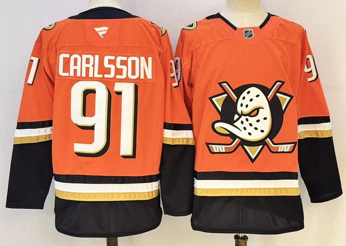 Anaheim Mighty Ducks Carlsson Hockey Jersey