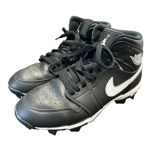 Used Nike JORDAN 1 MID BB/SB Cleats Black Junior 06 11450-S000525673